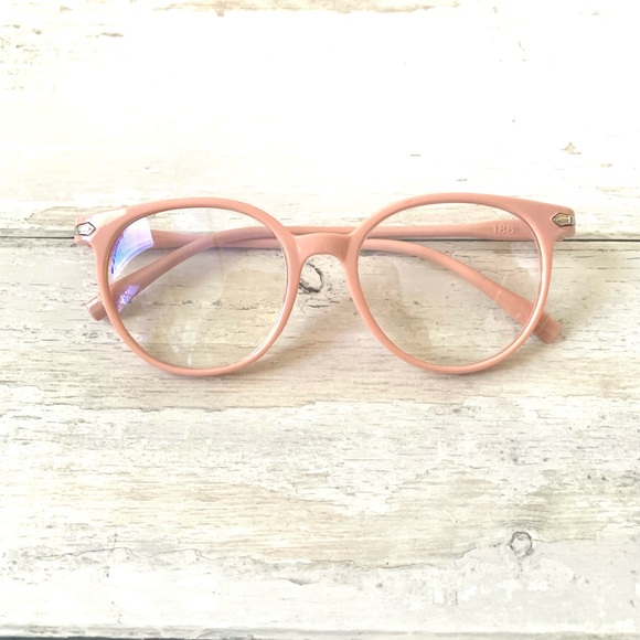 Larkabby Co. Accessories - Blue Light Glasses Sherbet Matte Pink Color Anti Eye Strain Computer Screen NEW